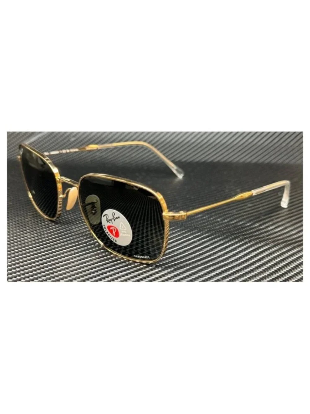 New Undisclosed Men Gold Sunglasses 57-20-145